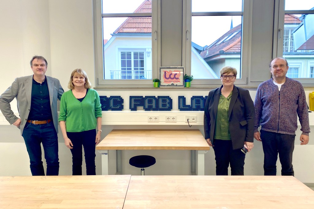 Staatssekretärin Anette Kramme (MdB) und Sabine Gross (MdL) besuchen Lucas-Cranach-Campus Kronach